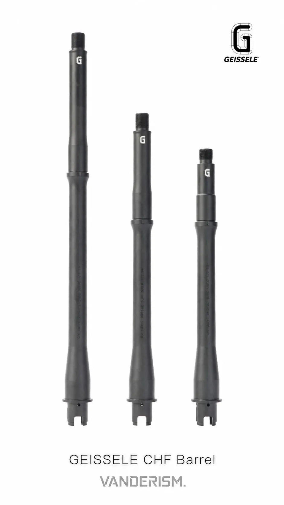 GEISSELE One Piece Outer Barrels for ATM | Gel Blaster WGG WGB (Pre-Order 50 Hari)