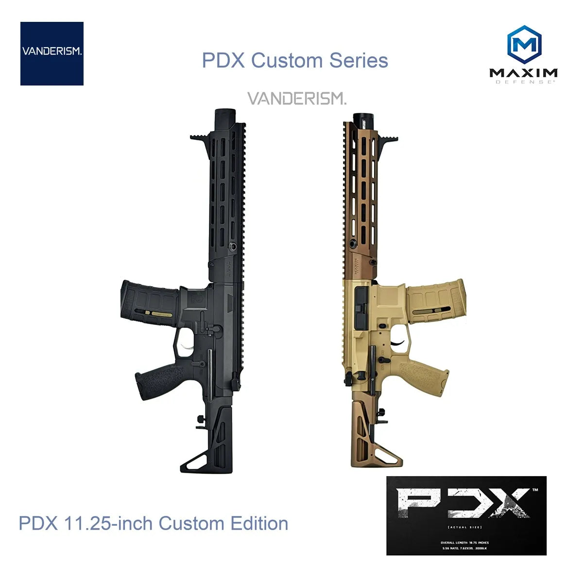 Jingji MAXIM DEFENSE PDX Custom Gel Blaster (Pre-Order 50 Hari)