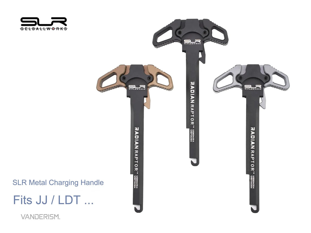 SLR CNC Charging Handle for V2 (Pre-Order 50 Hari)