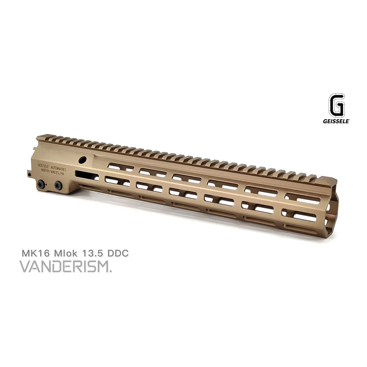 GEISSELE URGI MK16 Metal Handguards | Gel Blaster WGG WGB Airsoft (Pre-Order 50 Hari)
