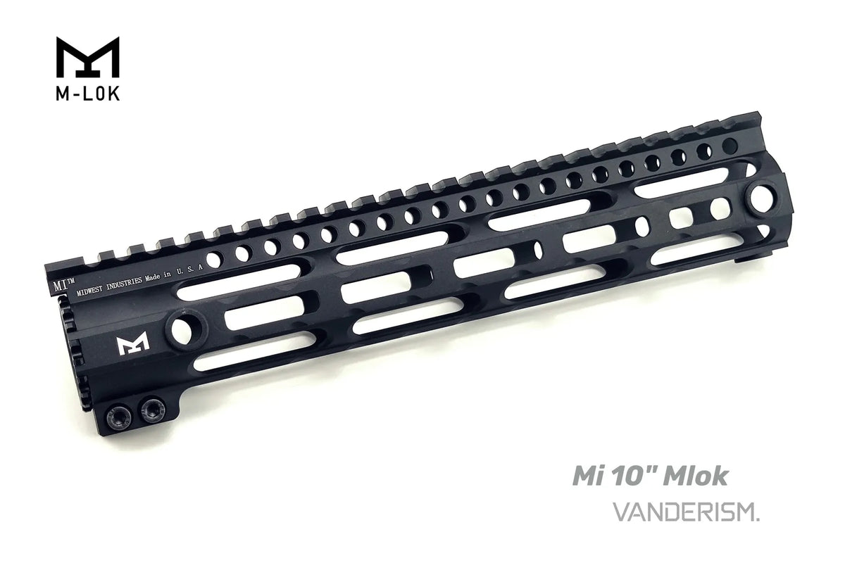 MI 10 Inch Metal Handguard | Gel Blaster WGG WGB Airsoft (Pre-Order 50 Hari)