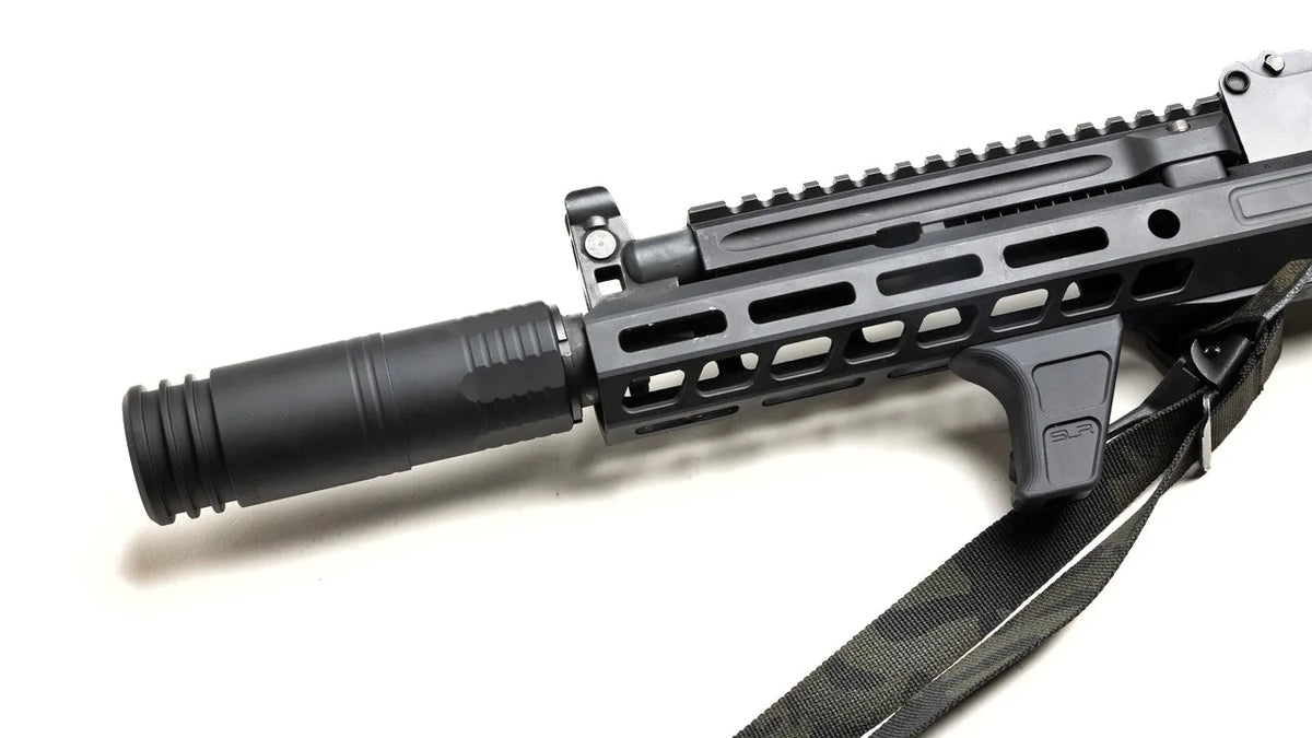 SLR MOD4 M LOK CNC Handstop | Gel Blaster WGG WGB Airsoft (Pre-Order 50 Hari)