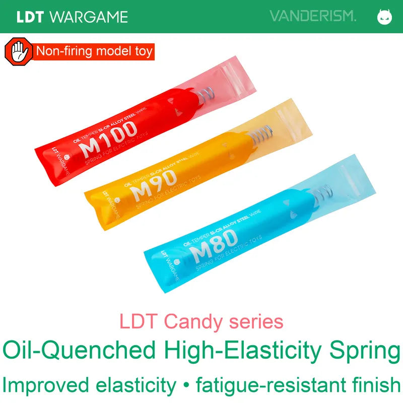 LDT Candy Oil-Quenched Fatigue-Resistant High-Elasticity Spring (Pre-Order 50 Hari)