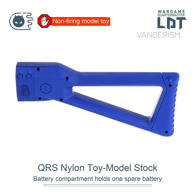 QRS Nylon Toy-Model Stock with Quick-Release Rear Cover (Pre-Order 50 Hari)