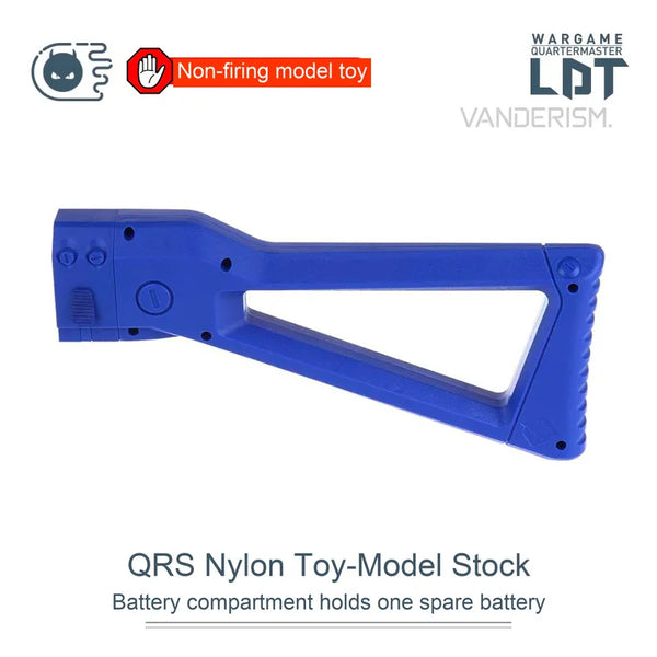 QRS Nylon Toy-Model Stock with Quick-Release Rear Cover (Pre-Order 50 Hari)