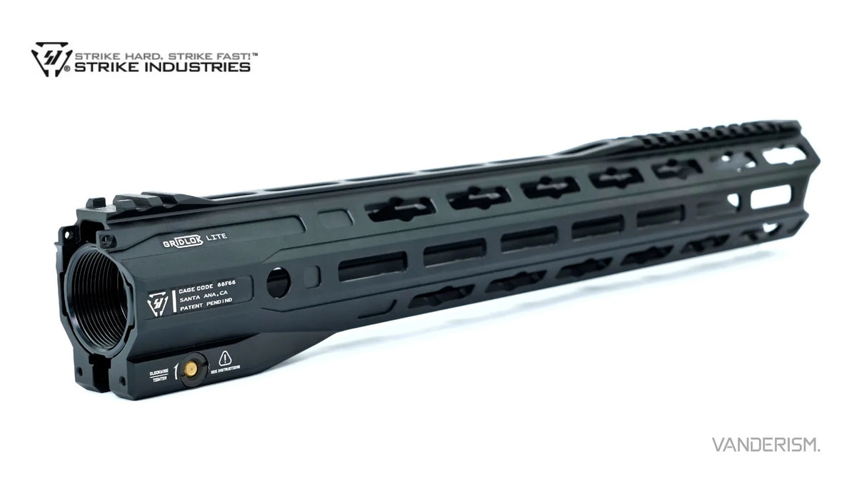 SI GRIDLOK Gen 3 Quick Release Metal Handguard | Gel Blaster WGG WGB Airsoft (Pre-Order 50 Hari)
