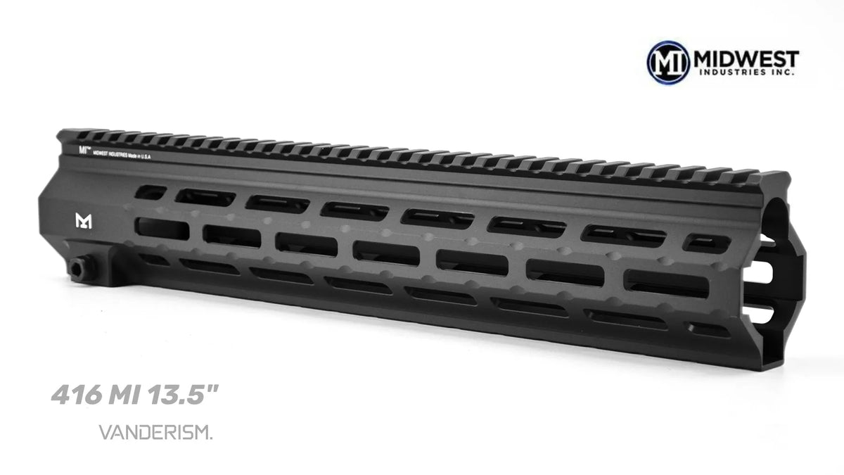 HK416 MI Metal Handguards | Gel Blaster WGG WGB Airsoft (Pre-Order 50 Hari)