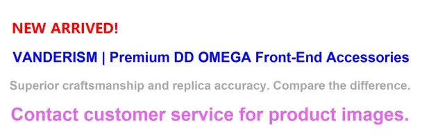 DD OMEGA Metal Handguard | Gel Blaster WGG WGB Airsoft (Pre-Order 50 Hari)