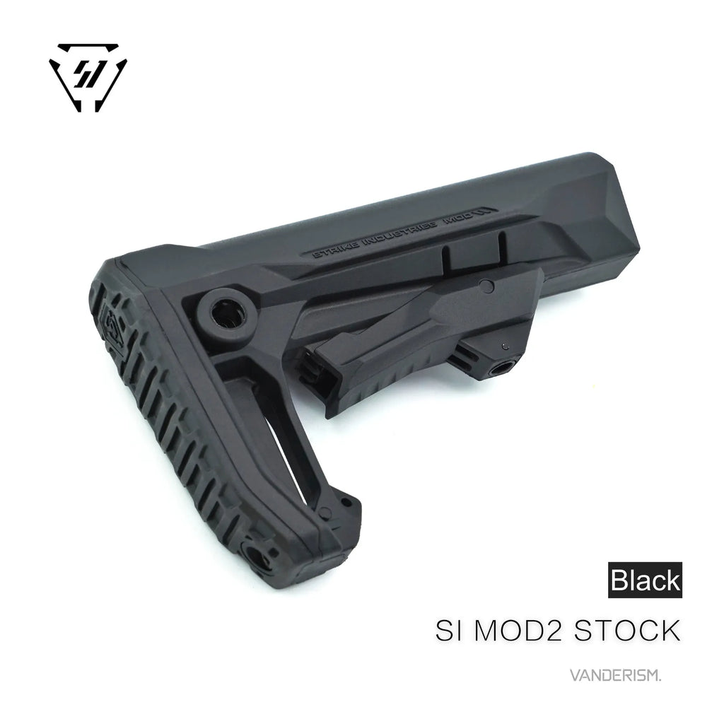SI MOD2 Nylon Stock | Gel Blaster WGG WGB Airsoft (Pre-Order 50 Hari)