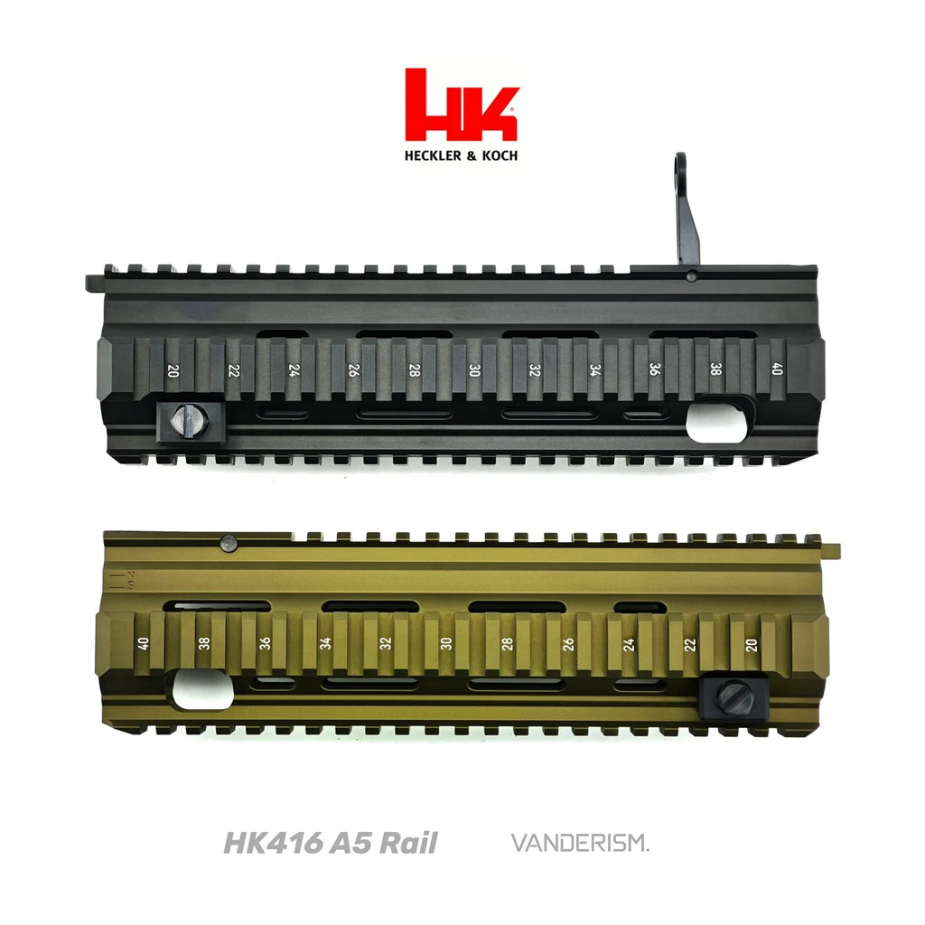HK416 A5 Metal Handguard | Gel Blaster WGG WGB Airsoft (Pre-Order 50 Hari)