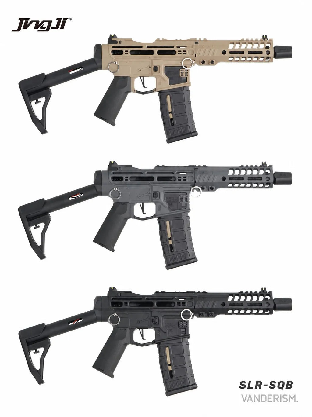 Jingji SLR SQB Gel Blaster with Electronic Fire Control (Pre-Order 50 Hari)