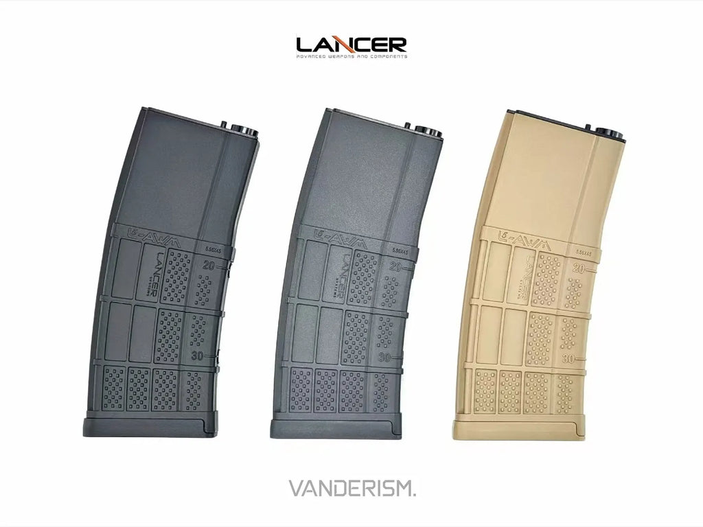 Jingji L5 AWM 30 Clear Nylon Magazines (Pre-Order 50 Hari)