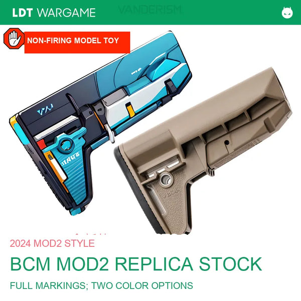LDT BCM MOD2 Replica Stock with Full Markings (Pre-Order 50 Hari)
