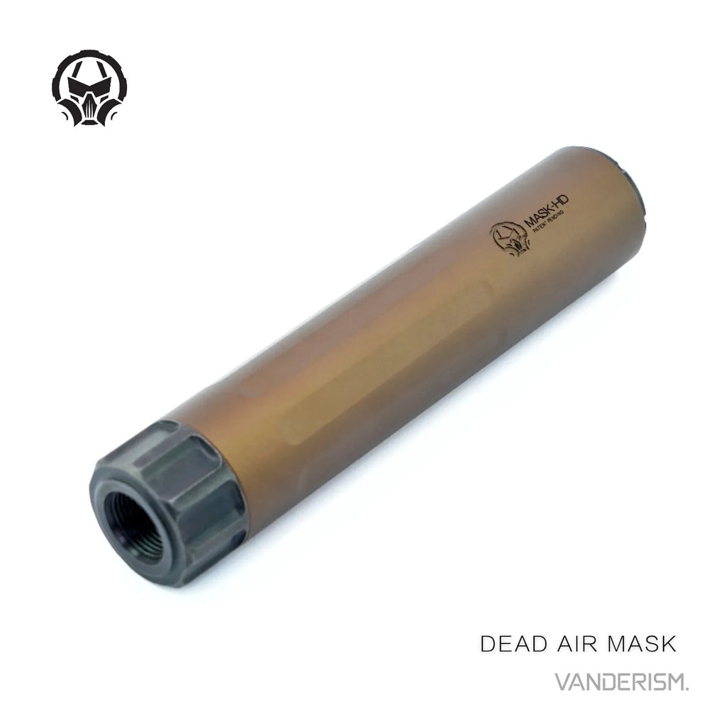 DEAD AIR MASK Steel Mock Suppressor | Gel Blaster WGG WGB Airsoft (Pre-Order 50 Hari)