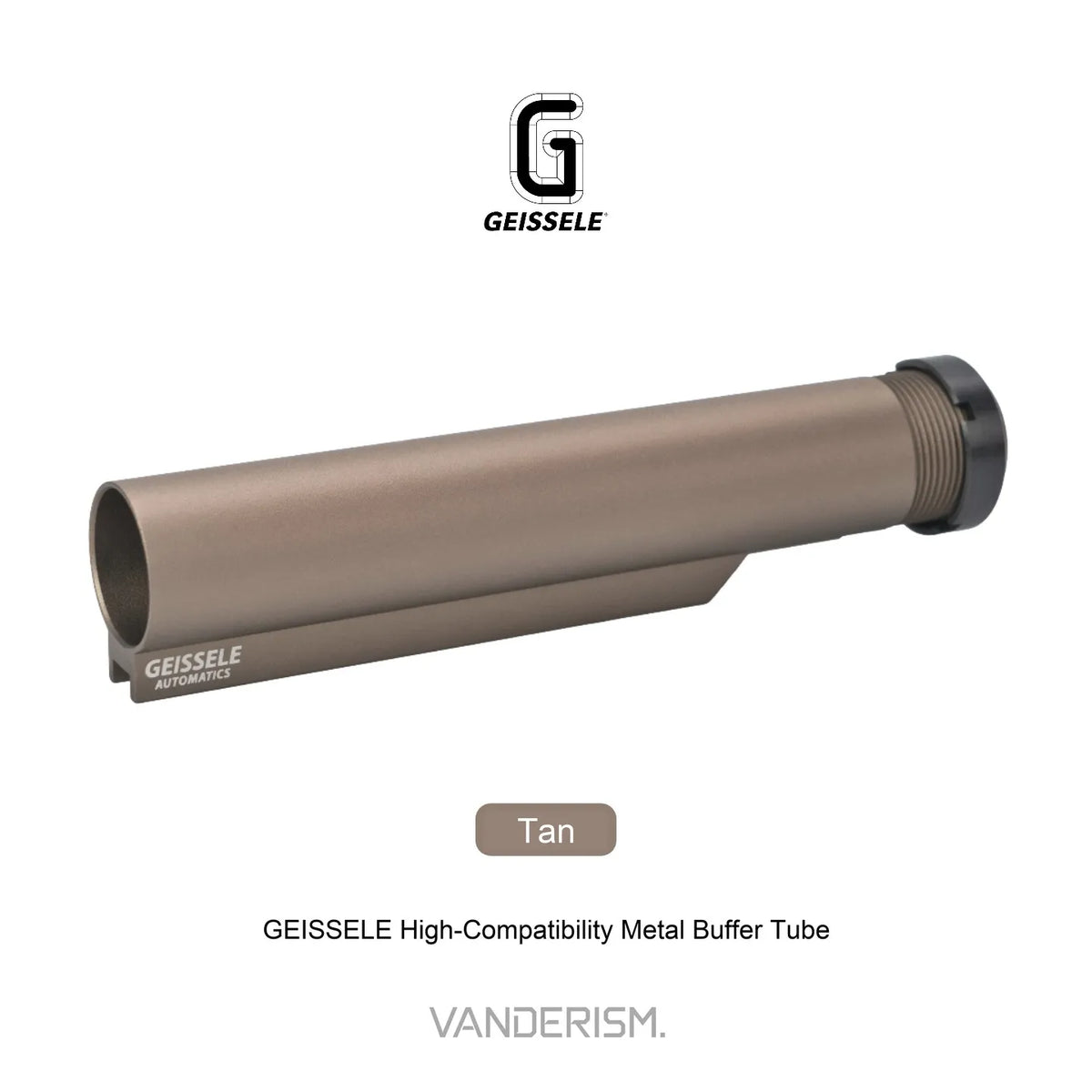 GEISSELE Quick Release Metal Buffer Tube (Pre-Order 50 Hari)