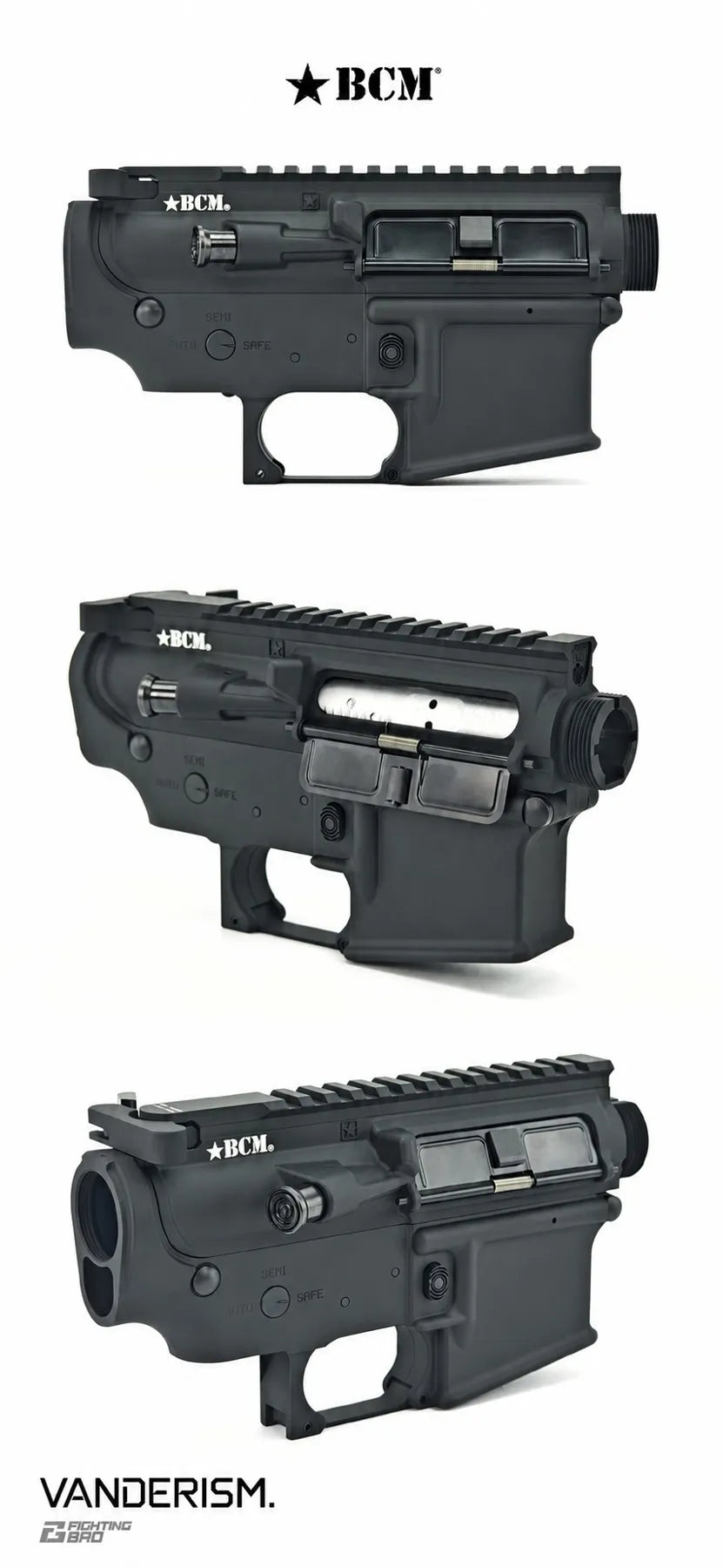 BCM MK2 Metal Receiver Kit | Gel Blaster WGG WGB (Pre-Order 50 Hari)