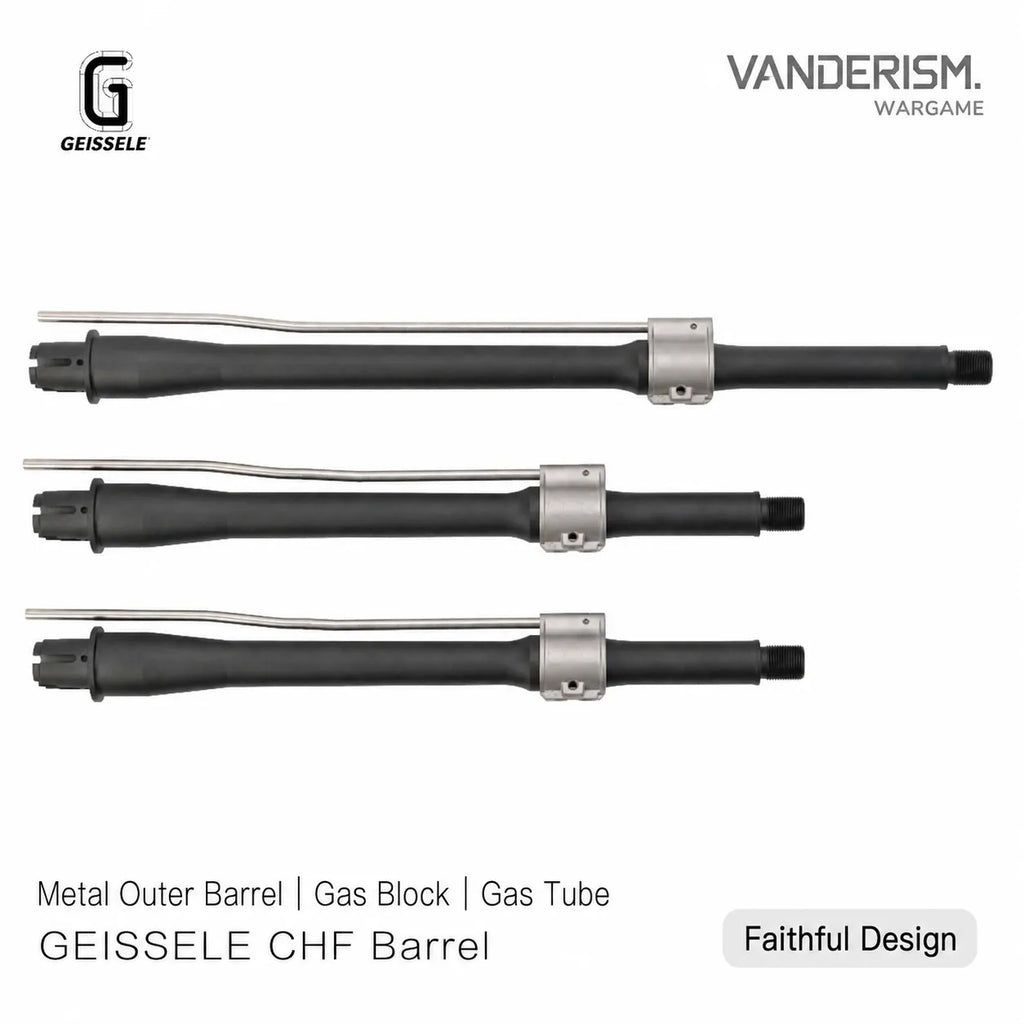 GEISSELE One Piece Outer Barrels for ATM | Gel Blaster WGG WGB (Pre-Order 50 Hari)