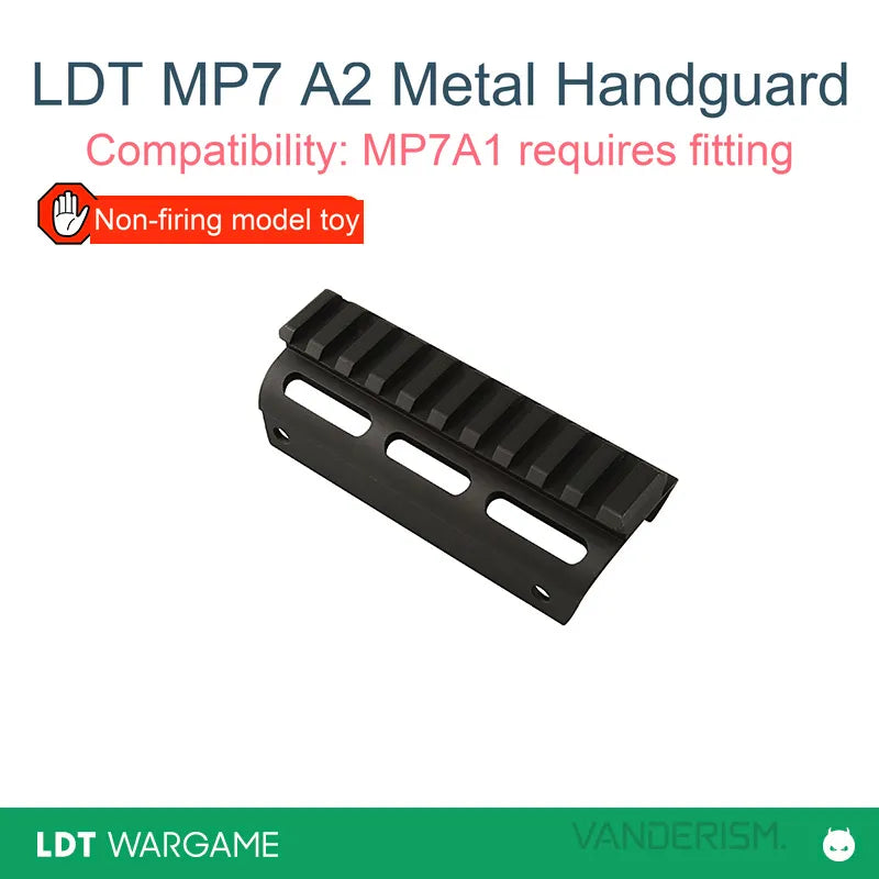 MP7 A2 Metal Handguard for Toy Models / Decorative Desk Lamp (Pre-Order 50 Hari)
