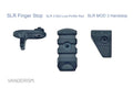 SLR CNC Handstop and Rail Three Piece Set (Pre-Order 50 Hari)