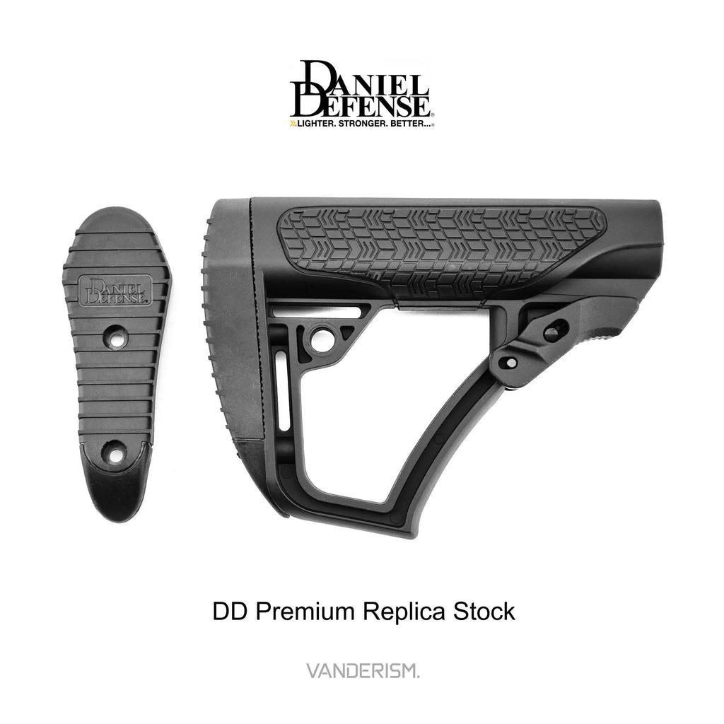 DD Nylon Stock | Gel Blaster WGG WGB Airsoft (Pre-Order 50 Hari)