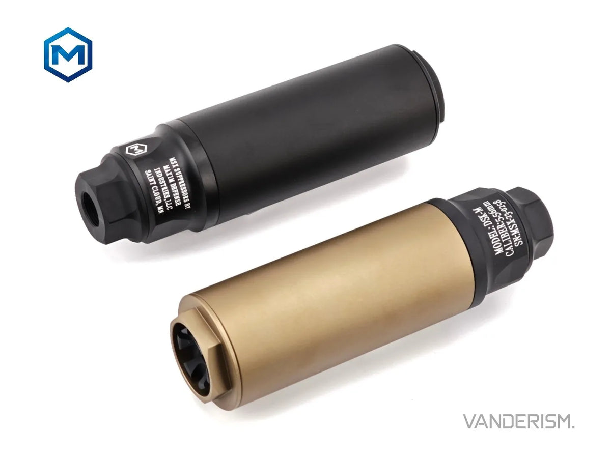 MAXIM DSK PDX Metal Mock Suppressor | Gel Blaster WGG WGB Airsoft (Pre-Order 50 Hari)