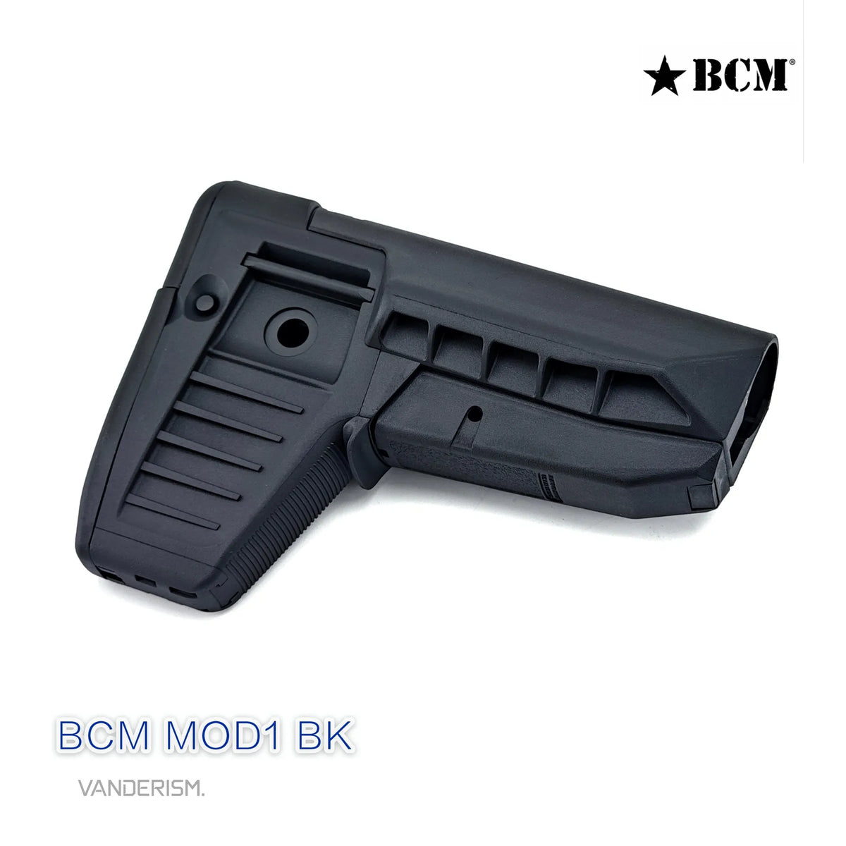 BCM MOD0S MOD2 MOD1 Nylon Stocks | Gel Blaster WGG WGB Airsoft (Pre-Order 50 Hari)