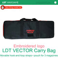 LDT KRISS Vector Nylon Toy Carry Bag with Embroidered Logo (Pre-Order 50 Hari)