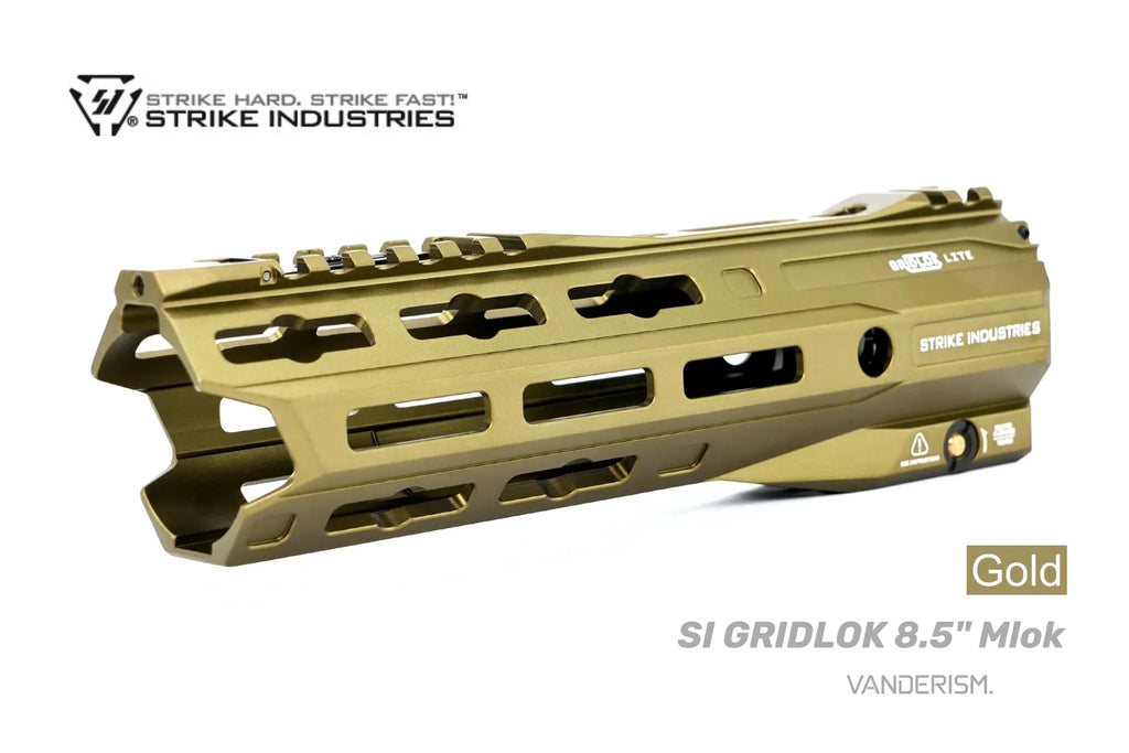 SI GRIDLOK Gen 3 Quick Release Metal Handguard | Gel Blaster WGG WGB Airsoft (Pre-Order 50 Hari)