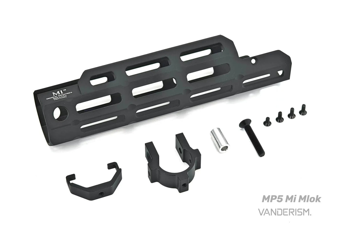 MP5 MI Metal Handguard | Gel Blaster WGG WGB Airsoft (Pre-Order 50 Hari)