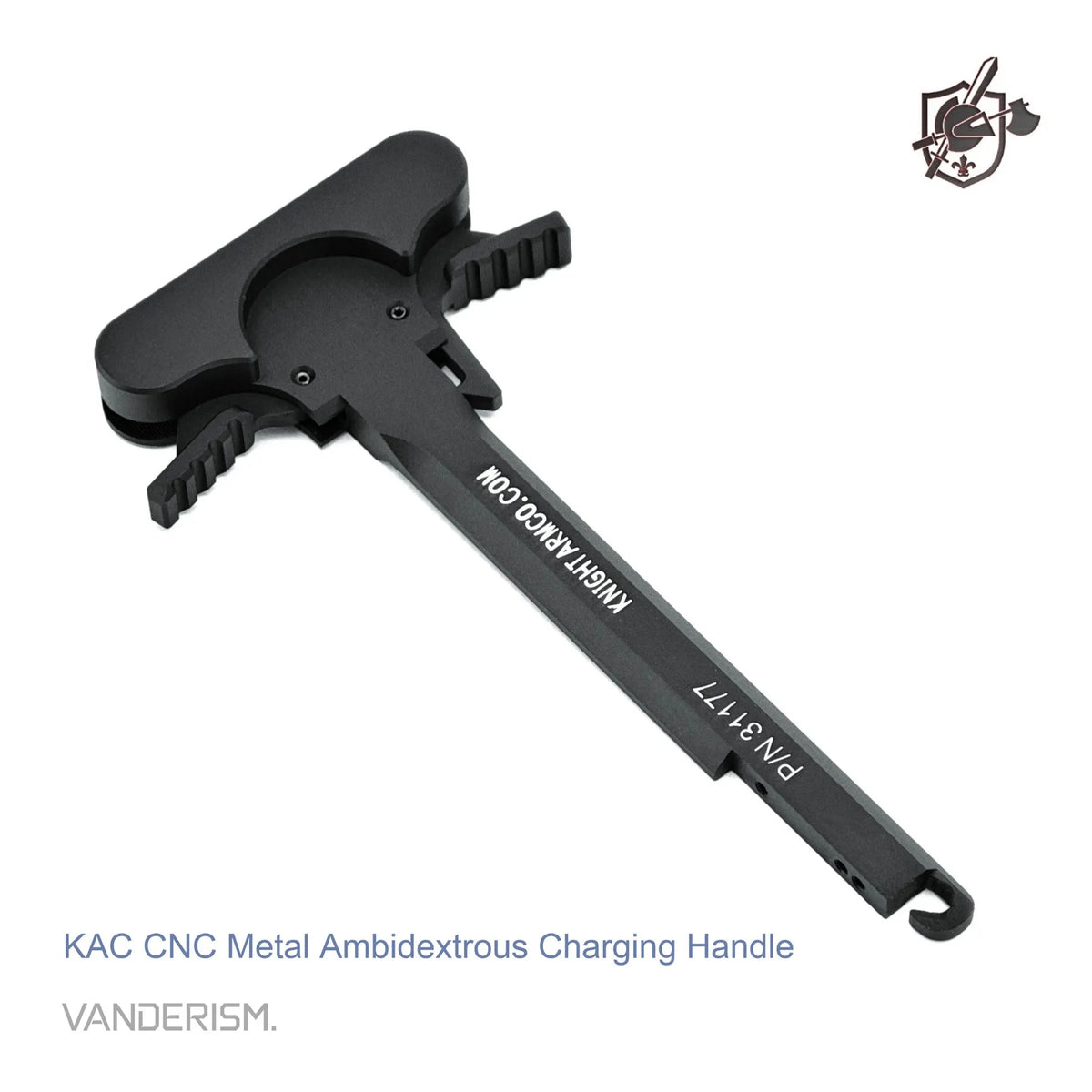 KAC Ambidextrous CNC Charging Handle for V2 and ATM (Pre-Order 50 Hari)