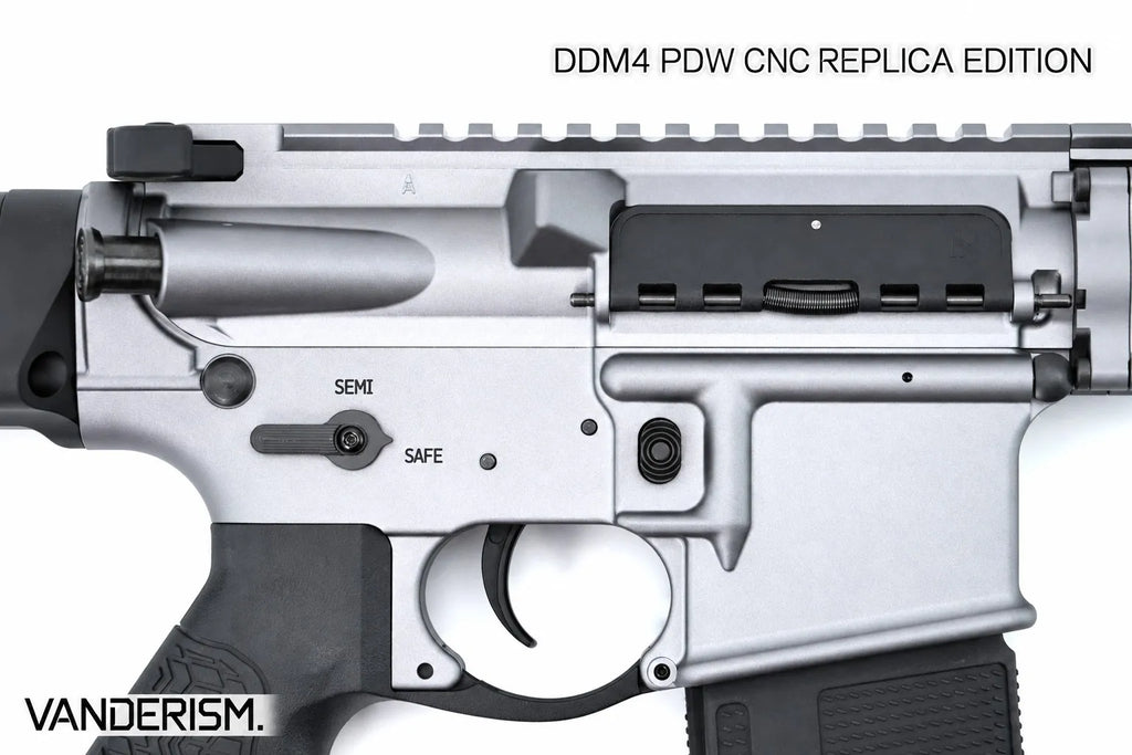 DDM4 PDW CNC Metal Body Kit | Gel Blaster WGG WGB (Pre-Order 50 Hari)