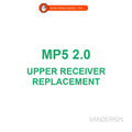 MP5 Metal Upper Receiver Upgrade with Steel Front Cap for Toy Models (Pre-Order 50 Hari)