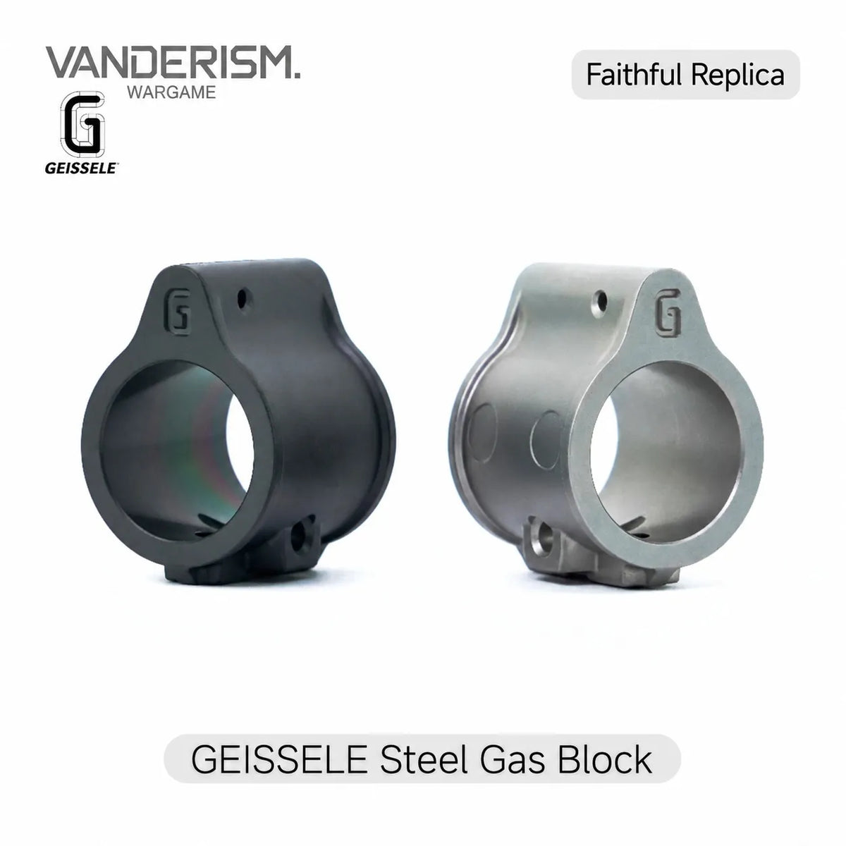 GEISSELE Steel Gas Block | Gel Blaster WGG WGB (Pre-Order 50 Hari)