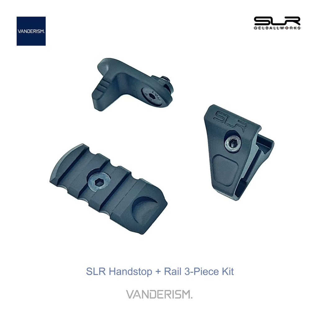 SLR CNC Handstop and Rail Three Piece Set (Pre-Order 50 Hari)