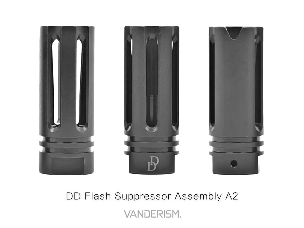 DD Steel Flash Suppressor Assembly | Gel Blaster WGG WGB (Pre-Order 50 Hari)