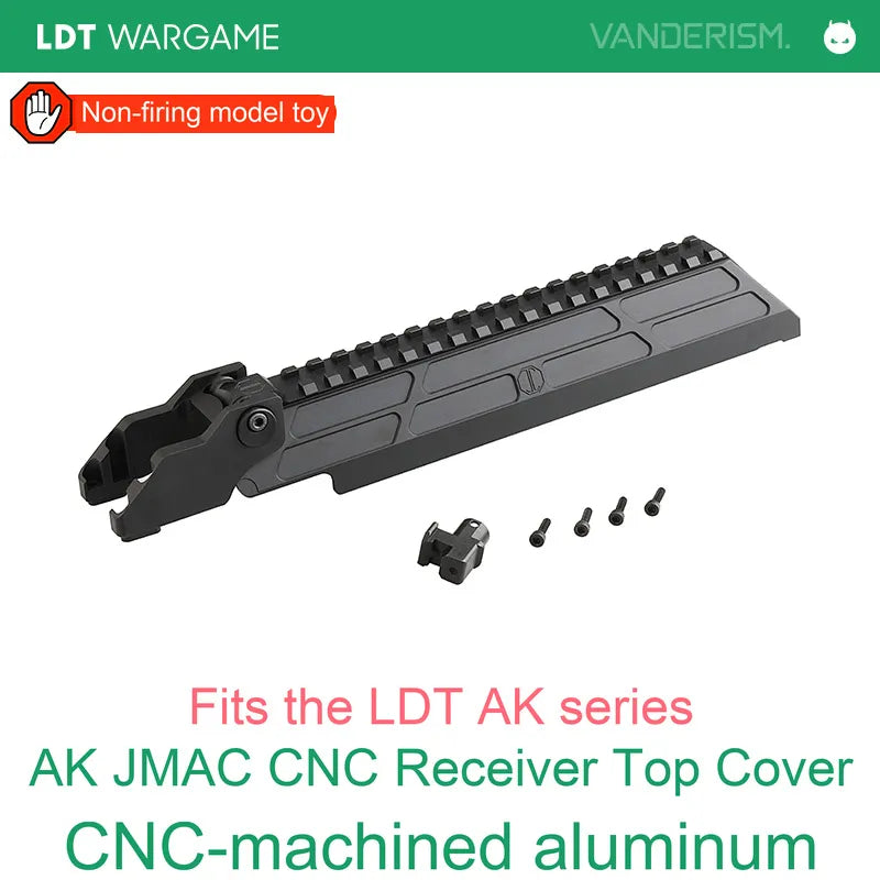 LDT AK JMAC-Style Toy-Model Accessories: Handguards, Receivers and Stocks (Pre-Order 50 Hari)