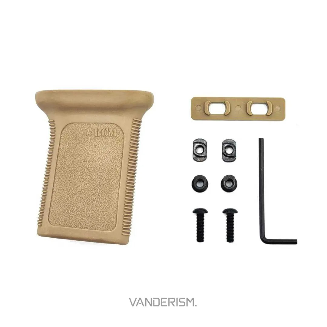 BCM MOD3 Nylon Foregrip M LOK and KeyMod (Pre-Order 50 Hari)