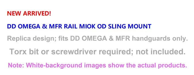 DD M LOK Steel QD Sling Mount (Pre-Order 50 Hari)