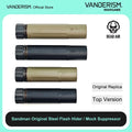N4 SANDMAN Steel Flash Hider and Mock Suppressor Set | Gel Blaster WGG WGB Airsoft (Pre-Order 50 Hari)