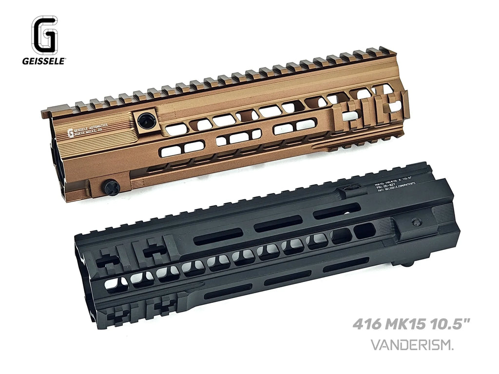 GEISSELE HK416 MK15 Metal Handguard | Gel Blaster WGG WGB Airsoft (Pre-Order 50 Hari)