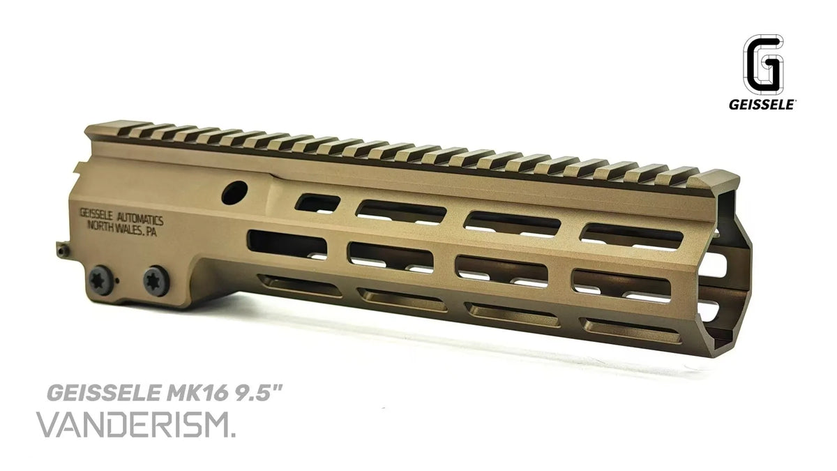 GEISSELE URGI MK16 Metal Handguards | Gel Blaster WGG WGB Airsoft (Pre-Order 50 Hari)