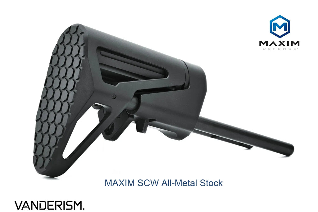 MAXIM DEFENSE GEN7 SCW PDW Forged Metal Stocks (Pre-Order 50 Hari)