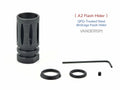 QPQ Steel Flash Hider Collection 14mm CCW (Pre-Order 50 Hari)