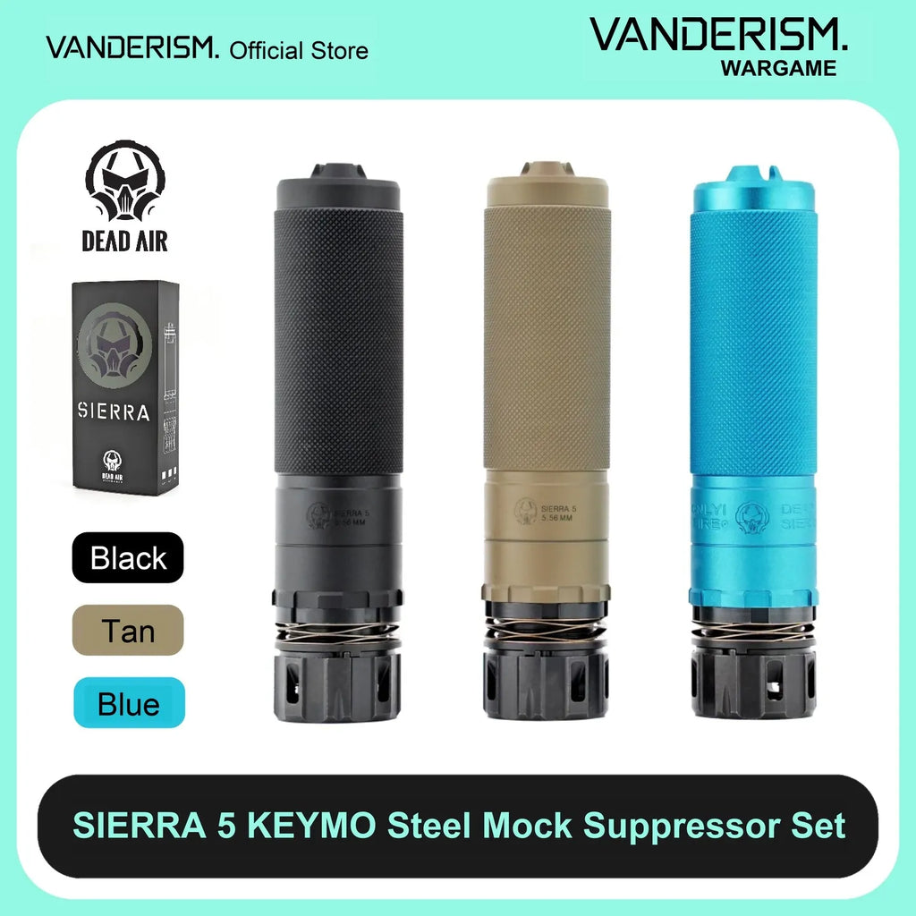 DEAD AIR S5K Sandman Gen 2 Flash Hider and QD Mock Suppressor Set (Pre-Order 50 Hari)