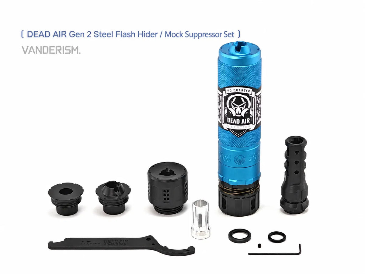 DEAD AIR S5K Sandman Gen 2 Flash Hider and QD Mock Suppressor Set (Pre-Order 50 Hari)