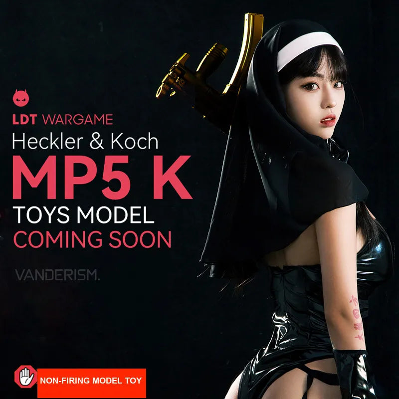 MP5K 2.0 Unassembled Model Kit with Replica Short Rear End Cap and Upgraded Steel Parts (Pre-Order 50 Hari)