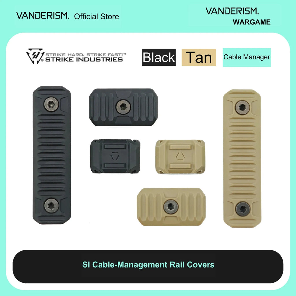 SI Nylon Wire Management Rail Covers (Pre-Order 50 Hari)