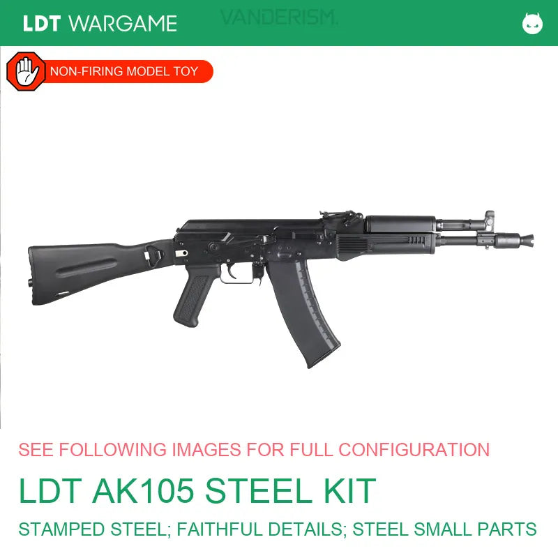 LDT AK105 Toy Model Kit (Pre-Order 50 Hari)