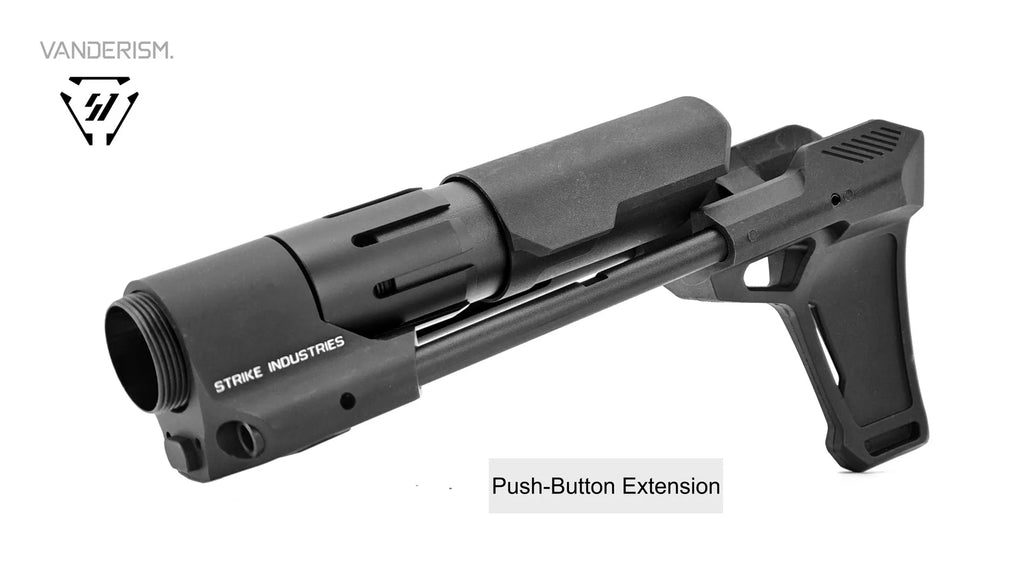 SI Gen 2 Viper Telescoping Metal Stock | Gel Blaster WGG WGB Airsoft (Pre-Order 50 Hari)