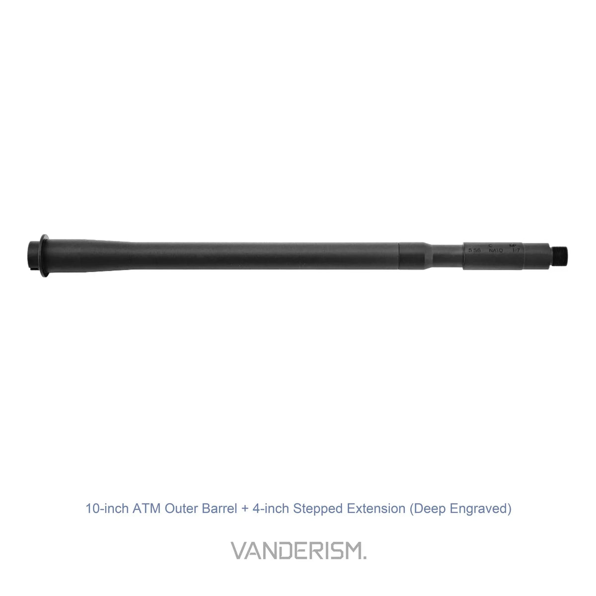 Dimpled 14 Inch Outer Barrel for V2 and ATM (Pre-Order 50 Hari)